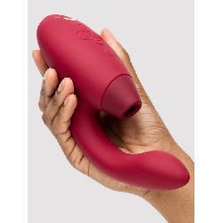 Image of Womanizer Red Duo Rechargeable G-Spot and Clitoral Stimulator