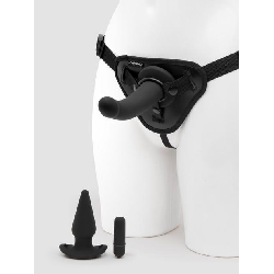 Image of Lovehoney Dual Intentions Vibrating Dual Penetration Strap-On Kit