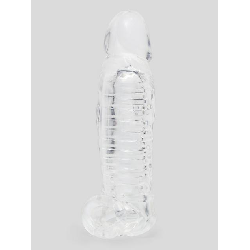 Image of Oxballs Butch Penis Sleeve With Adjustable Fit-Clear