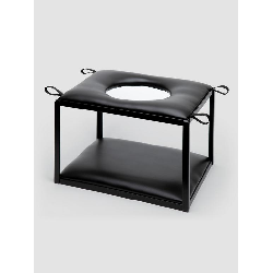 Image of DOMINIX Deluxe Faux Leather Sex Position Enhancer Chair