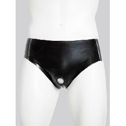 Renegade Rubber Latex Pants with Erection Ring