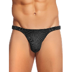 Image of Male Power Cotton Rib Sexy Thong