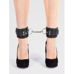 DOMINIX Deluxe Heavy Leather Ankle Cuffs