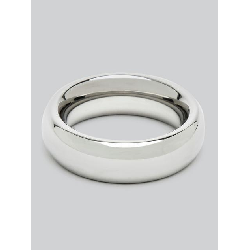 DOMINIX Deluxe 1.75 Inch Stainless Steel Donut Cock Ring