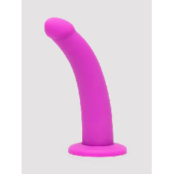 Image of Lovehoney Curved Silicone Suction Cup Dildo 7 Inch