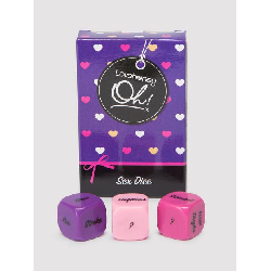 Image of Lovehoney Oh! Foreplay Dice (3 Pack)