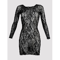 Image of Lovehoney Off the Shoulder Lace Mini Dress