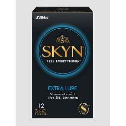 LifeStyles SKYN Extra Lubricated Non Latex Condoms (12 Count)