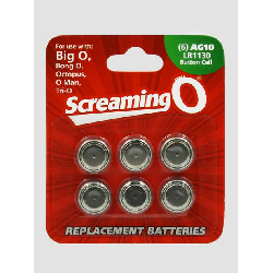Screaming O LR54 Batteries (6 Pack)