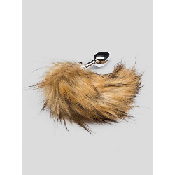 DOMINIX Deluxe Stainless Steel Medium Faux Fox Tail Butt Plug
