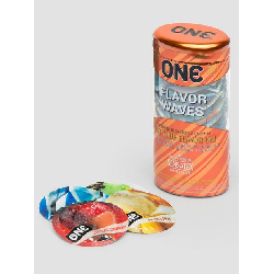 Image of ONE Flavor Waves Latex Condoms (12 Count)