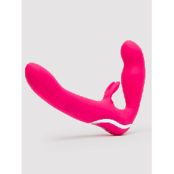 Happy Rabbit Rechargeable Vibrating Strapless Strap-On