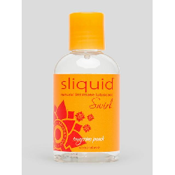 Sliquid Swirl Tangerine Peach Flavored Lubricant 4.2 fl oz