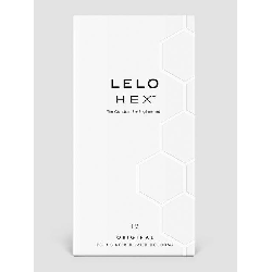 Lelo HEX Original Latex Condoms (12 Count)