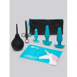 Image of b-Vibe Rechargeable Anal Training and Education Butt Plug Set (5 Piece)