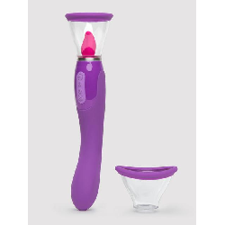Image of Fantasy for Her Vibrating Pussy Pump and Tongue Vibrator Kit