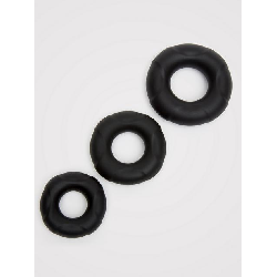 Image of Lovehoney Ultra Thick Silicone Cock Ring Set (3 Count)
