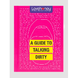 Lovehoney A Guide to Talking Dirty