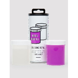 Image of Clone-A-Willy Neon Purple Silicone Refill
