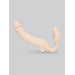 Lifelike Lover Luxe Posable Realistic Vibrating Strapless Strap-On