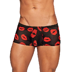 Image of Male Power Lipstick Kisses Boxer Shorts