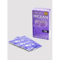 Image of Trojan Her Pleasure Sensations Large Latex Condoms (12 Count)