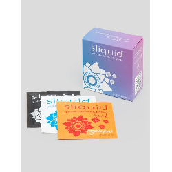 Image of Sliquid Naturals Lube Cube Lubricant Sachets (12 Pack)