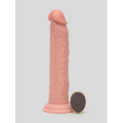 Image of King Cock Elite Dual-Density Remote Control Vibrating Realistic Dildo 8.5 Inch