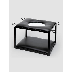Image of DOMINIX Deluxe Faux Leather Sex Position Enhancer Chair