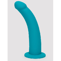 Image of Lovehoney Curved Silicone Suction Cup Dildo 8 Inch