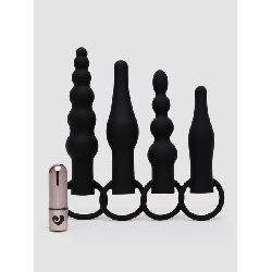 Image of Lovehoney The Booty Bunch Rechargeable Vibrating Butt Plug Set (5 Piece)