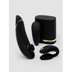 Image of Womanizer X We-Vibe Golden Moments Limited Edition Pleasure Collection