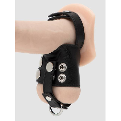 DOMINIX Cock Ring With 2 Inch Ball Stretcher And Optional Weight Ring