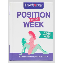 Image of Lovehoney Position of the Week 52 Sex Positions Book (Women Who Love Women)