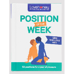 Image of Lovehoney Position of the Week 52 Sex Positions Book (Men Who Love Men)